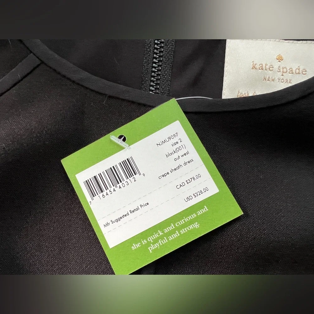 Kate Spade New York | ‘Out West’ Crepe Sheath Dress - Picture 7 of 16